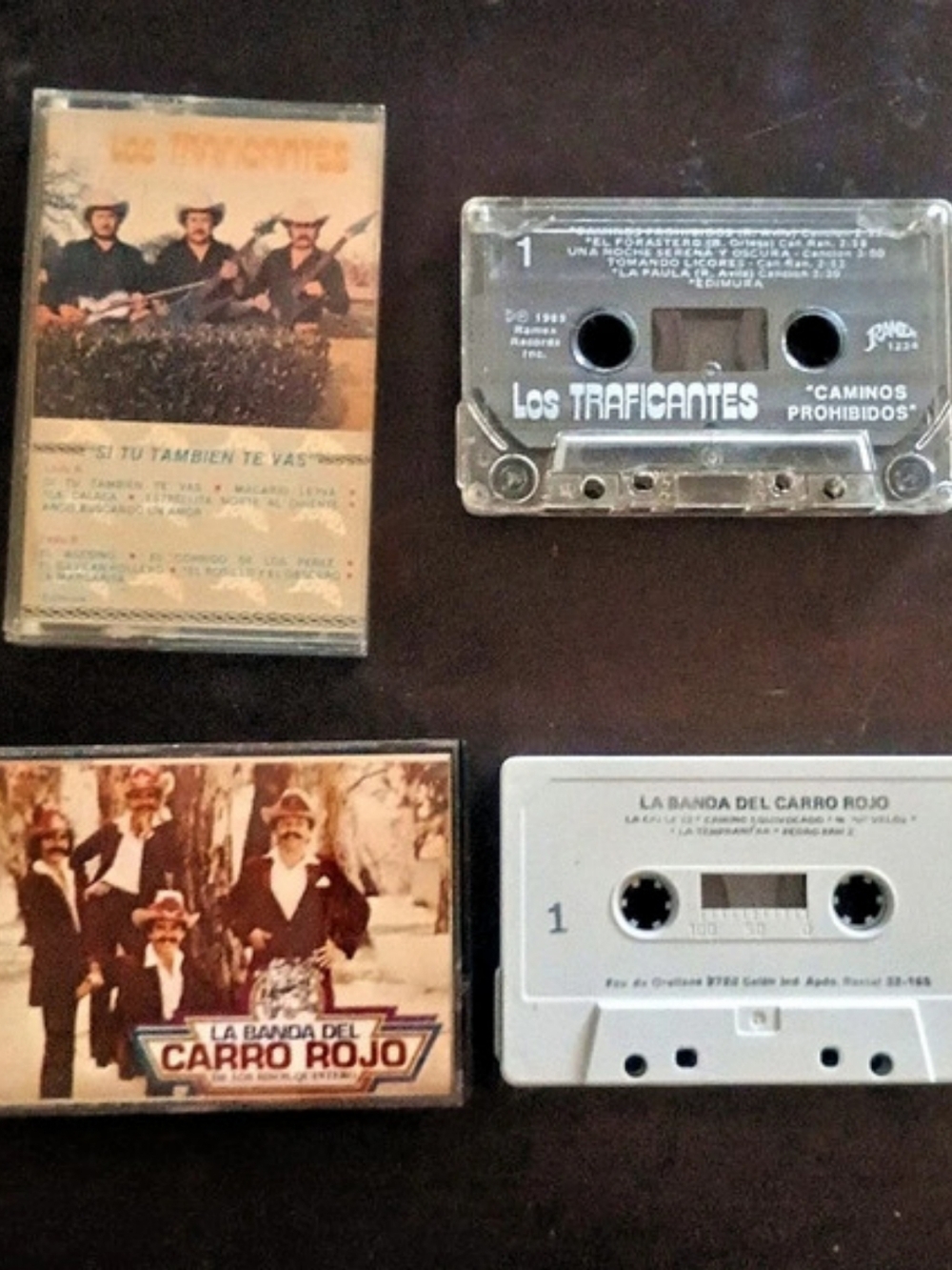 Ramex Records Two Corridos Cassette Tapes Multicolor